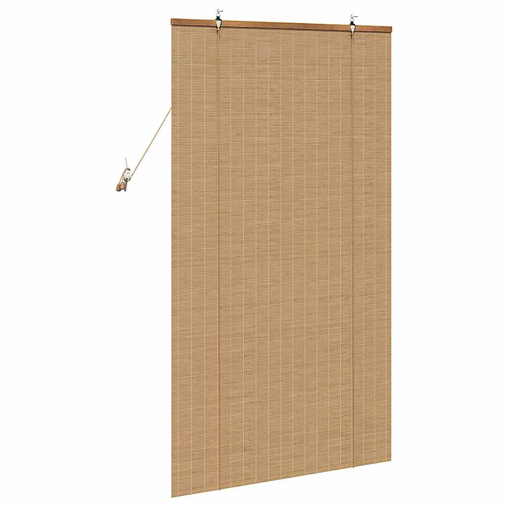Window Blinds & Shades Other Manual Light Brown Bamboo